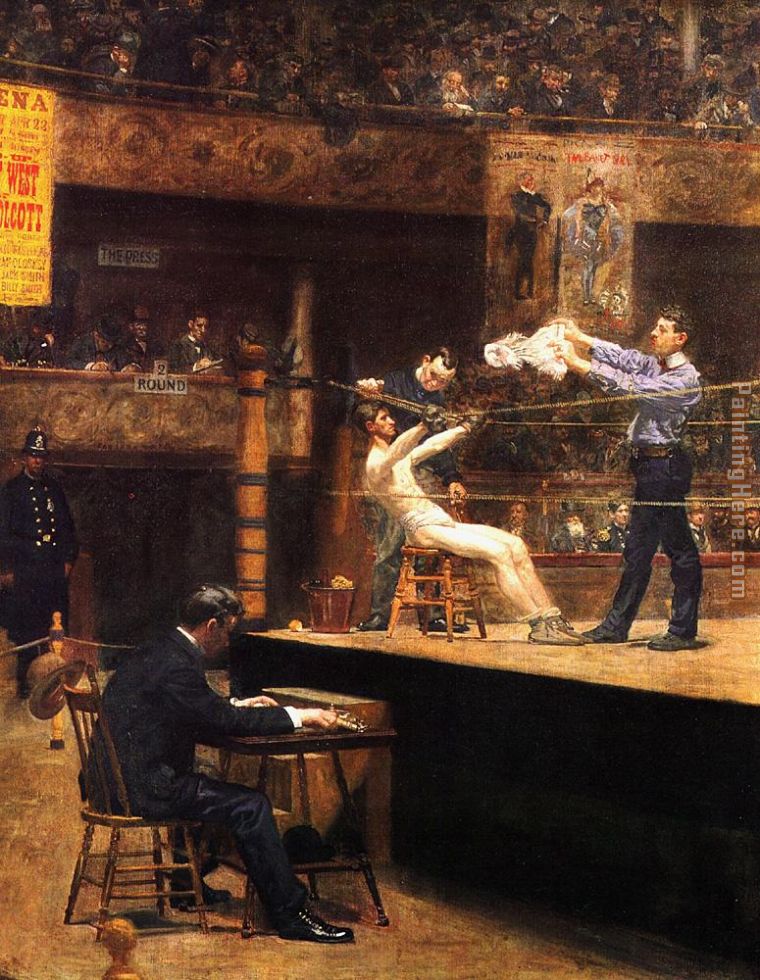 In the mid-time painting - Thomas Eakins In the mid-time art painting